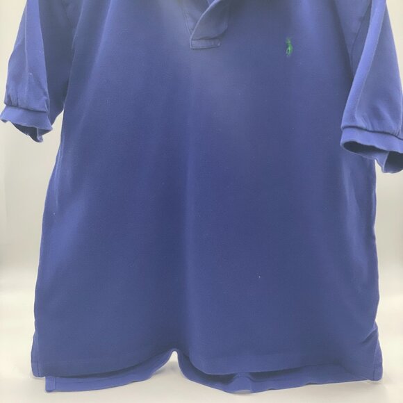 Polo Ralph Lauren Men's Blue with Green Logo, Extra Large - Picture 2 of 4
